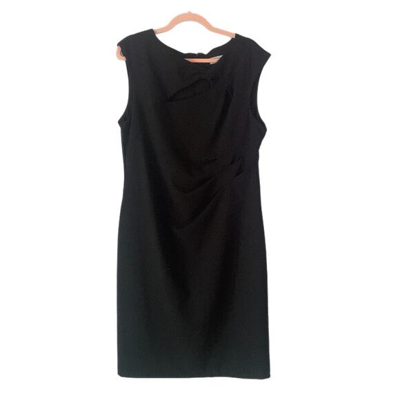 Shelby & Palmer Black Sleeveless Dress Size 16 - Picture 1 of 12